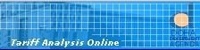 Logo Tariff Analysis Online